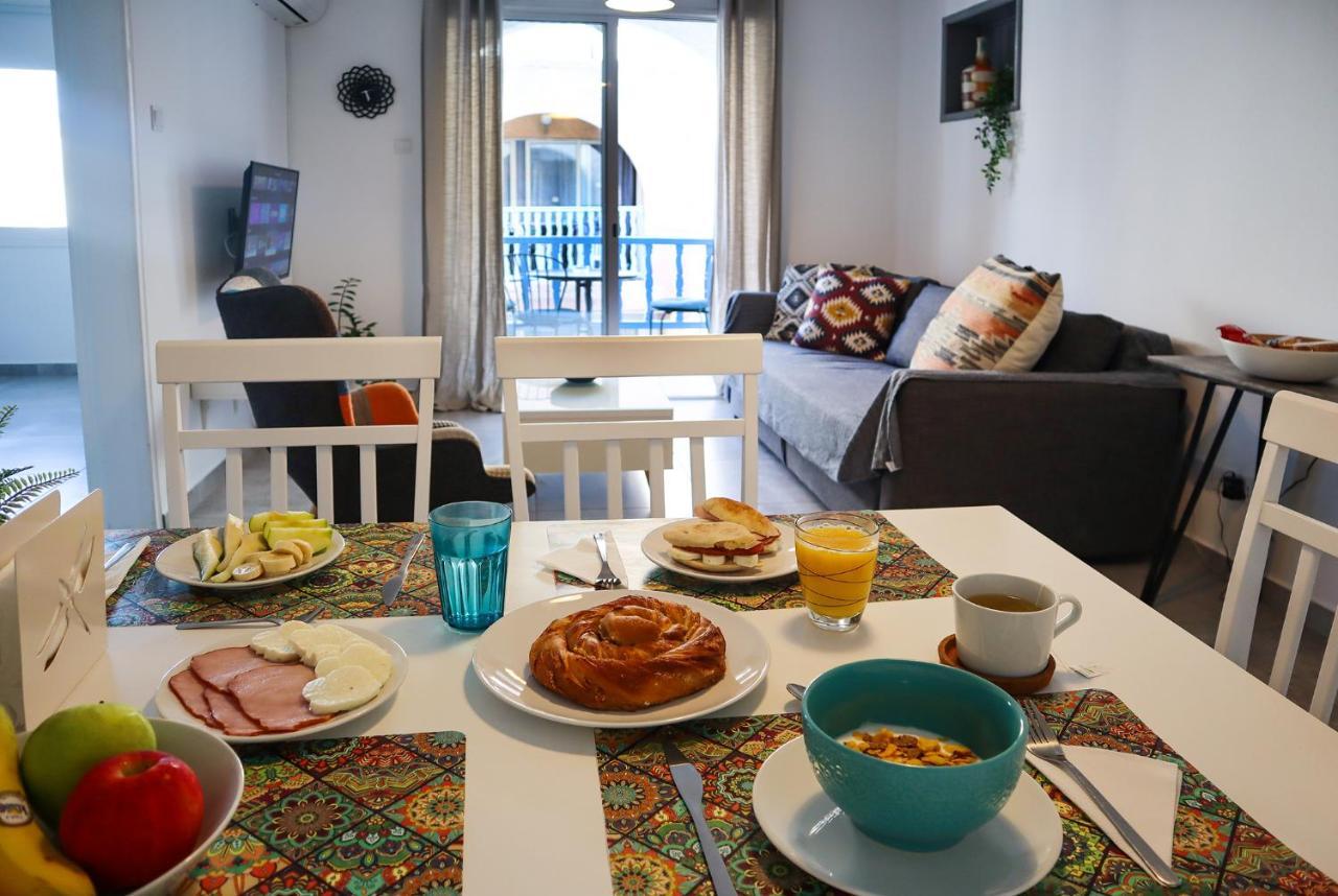 Paphos Alex'S Vacation Suite - 100M From The Beach - 6 Guests מראה חיצוני תמונה